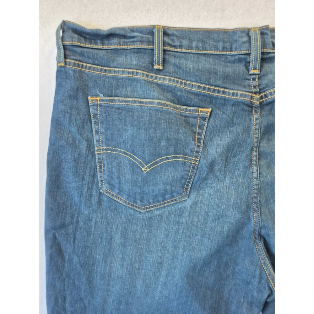 Levi's 541 Athletic Taper Jeans Mens 46x30 Blue Stretch Big Tall 26814-4406